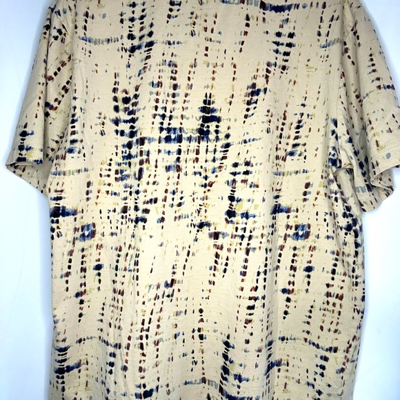 Scotch@Soda Amsterdam Men’s beige shirt with colorful print, Size XL, 100%cotton - Picture 2 of 5